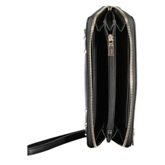 Черен полиетиленов портфейл Guess Jeans