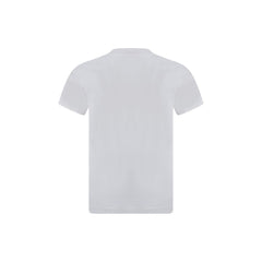 Бяла памучна тениска Diesel