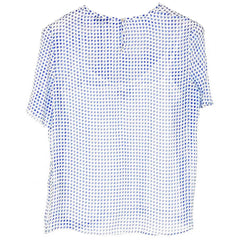 Бяла копринена блуза Armani Jeans