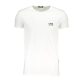 Cavalli Class White Cotton T-Shirt