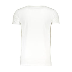 Cavalli Class White Cotton T-Shirt