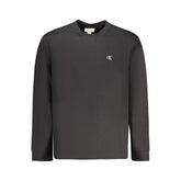 Черна памучна тениска Calvin Klein