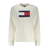 Бял памучен суитшърт Tommy Hilfiger