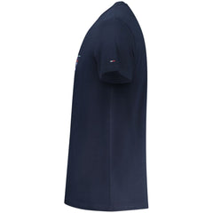 Мъжка тениска Tommy Hilfiger синя памучна