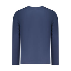 Синя памучна тениска Hugo Boss