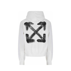 Off-White White Cotton Sweatshirt