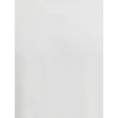 Бяла памучна тениска Diesel