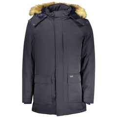 Синя полиестерно яке Gess 