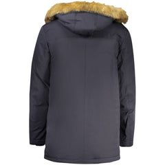 Синя полиестерно яке Gess 