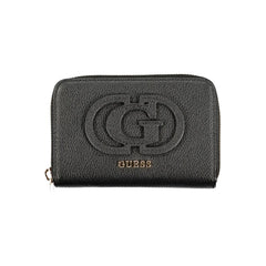 Черен полиетиленов портфейл Guess Jeans