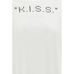 Спортно облекло от бял памук с бял цвят Off White