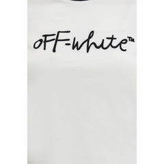 Спортно облекло от бял памук с бял цвят Off White