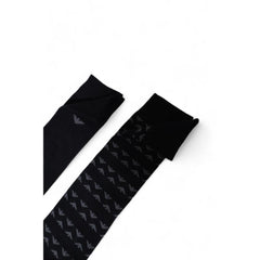 Emporio Armani Underwear Black Cotton Socks