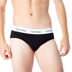 Черни памучни слипове Calvin Klein 
