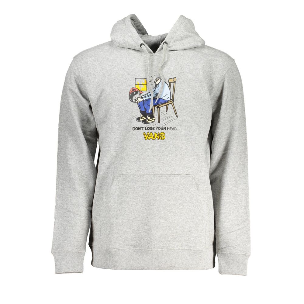 Сив памучен суитшърт Vans