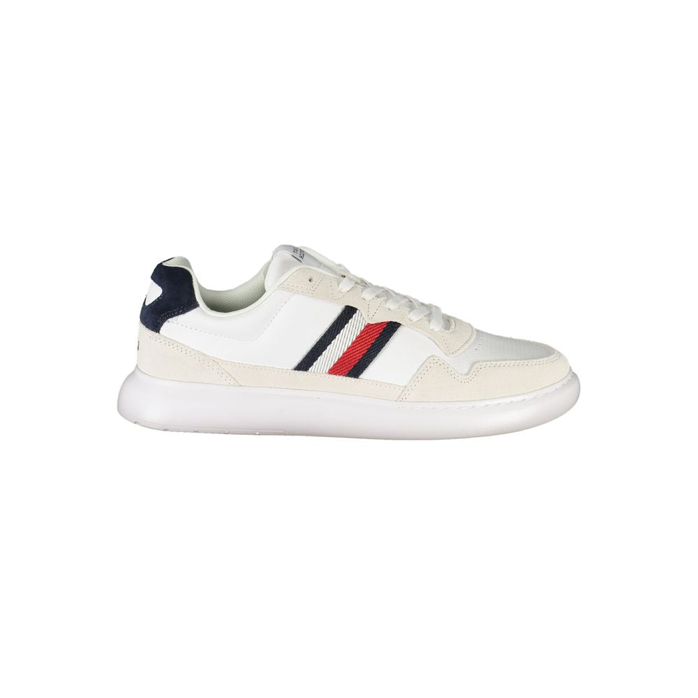 Мъжки бели кожени маратонки Tommy Hilfiger