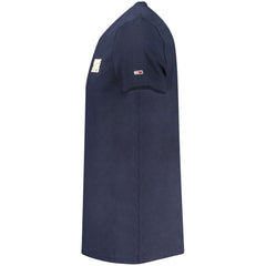 Мъжка тениска Tommy Hilfiger синя памучна