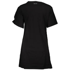 Дамска рокля Cavalli Class черна памучна