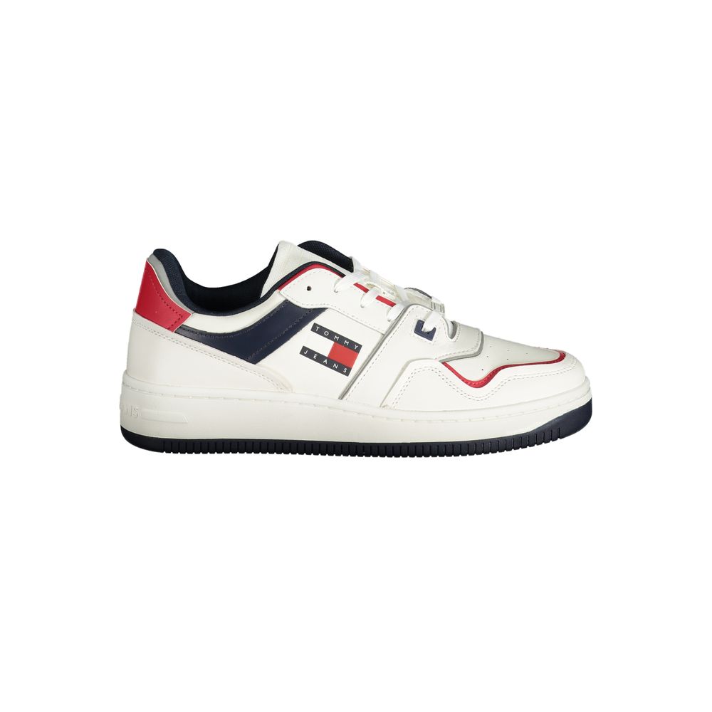 Мъжки бели кожени маратонки Tommy Hilfiger