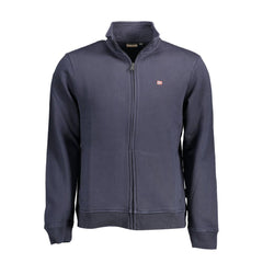 Син памучен суитшърт Napapijri