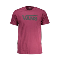 Vans Purple Cotton T-Shirt