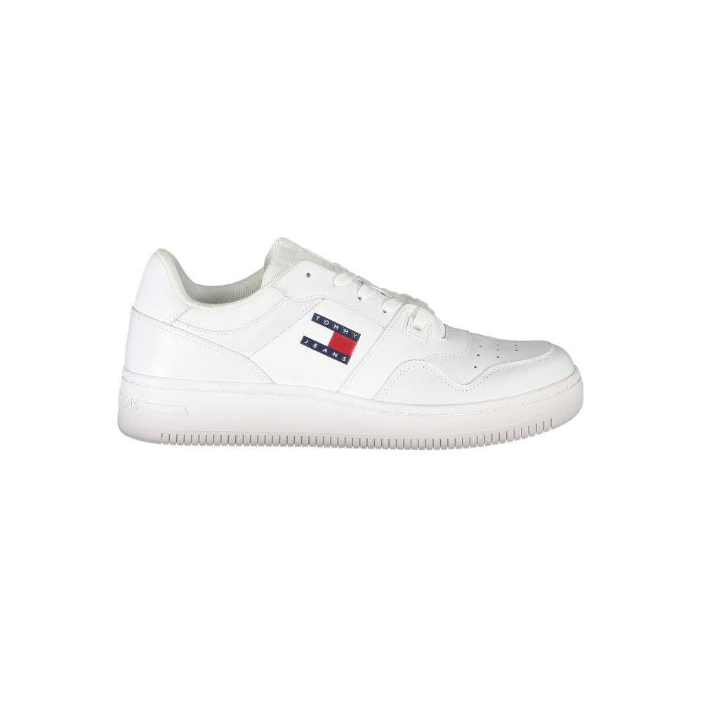 Мъжки бели кожени маратонки Tommy Hilfiger