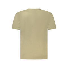 Hugo Boss Green Cotton Men T-Shirt