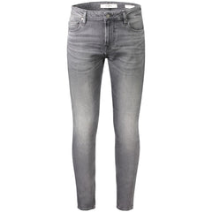 Guess Jeans Gray Cotton Men Jeans