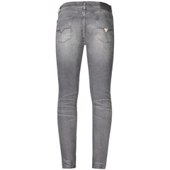 Guess Jeans Gray Cotton Men Jeans