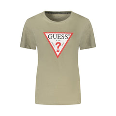 Дамска тениска Guess Jeans Green Cotton