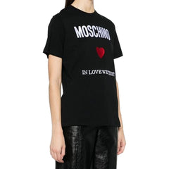 Тениска Moschino Couture In Love We Trust