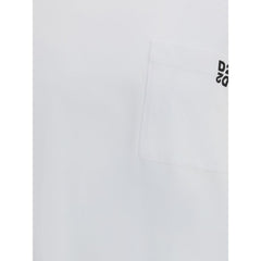 Бяла памучна тениска Dsquared² 