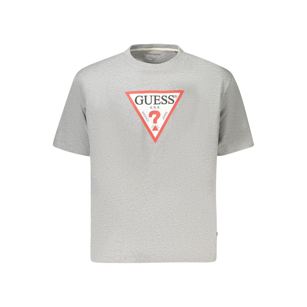 Дамска тениска Guess Jeans сива памучна