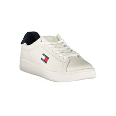 Дамски бели кожени маратонки Tommy Hilfiger
