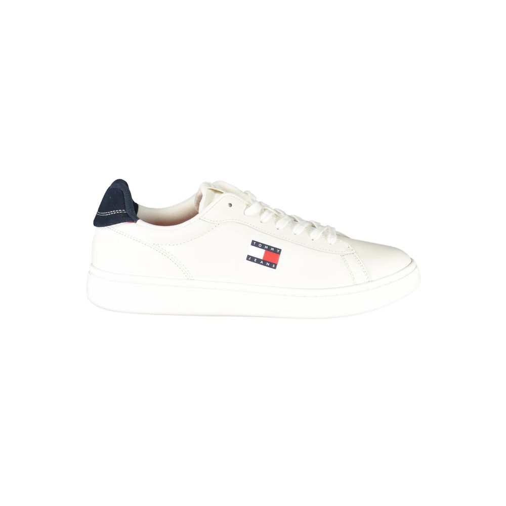 Мъжки бели кожени маратонки Tommy Hilfiger