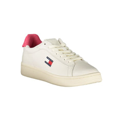 Дамски бели кожени маратонки Tommy Hilfiger