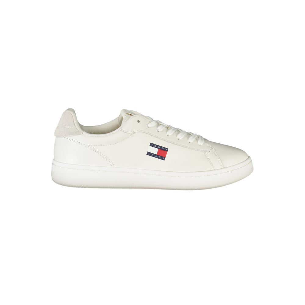 Мъжки бели кожени маратонки Tommy Hilfiger