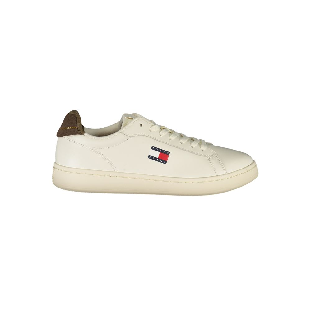 Мъжки бели кожени маратонки Tommy Hilfiger