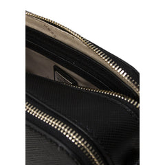 Черна полиетиленова чанта Guess 