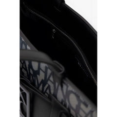 Черна полиетиленова чанта Armani Exchangе 