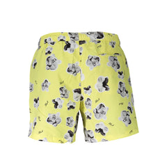 Жълти полиестерни бански костюми Karl Lagerfeld