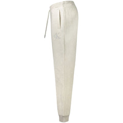 Сив памучен панталон Calvin Klein