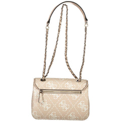 Розова полиетиленова чанта Guess Jeans