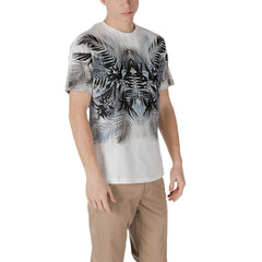 Бяла памучна тениска Antony Morato