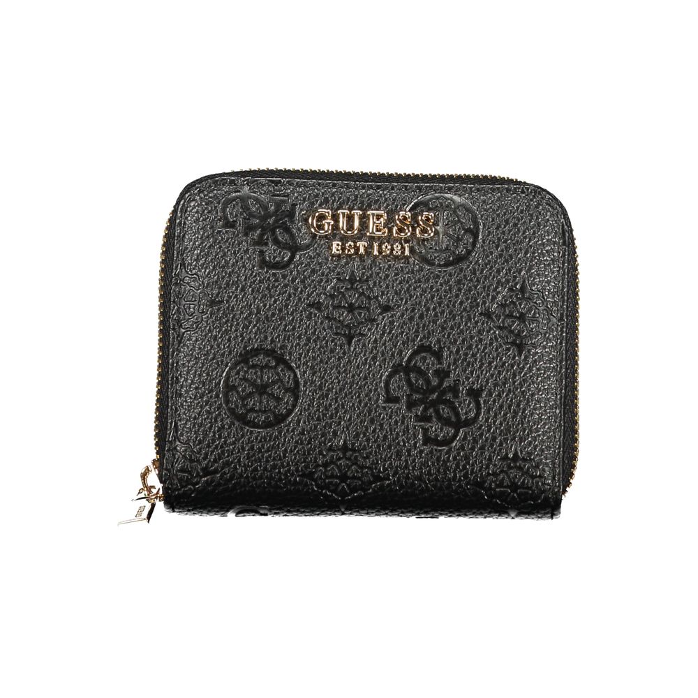 Черен полиетиленов портфейл Guess Jeans
