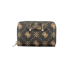 Кафяв полиетиленов портфейл Guess Jeans