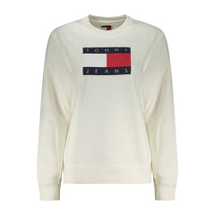 Бял памучен суитшърт Tommy Hilfiger