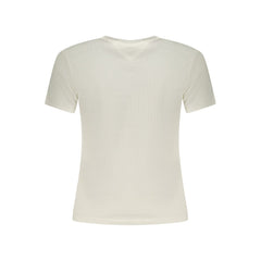 Дамска тениска Tommy Hilfiger Bianco Cotton