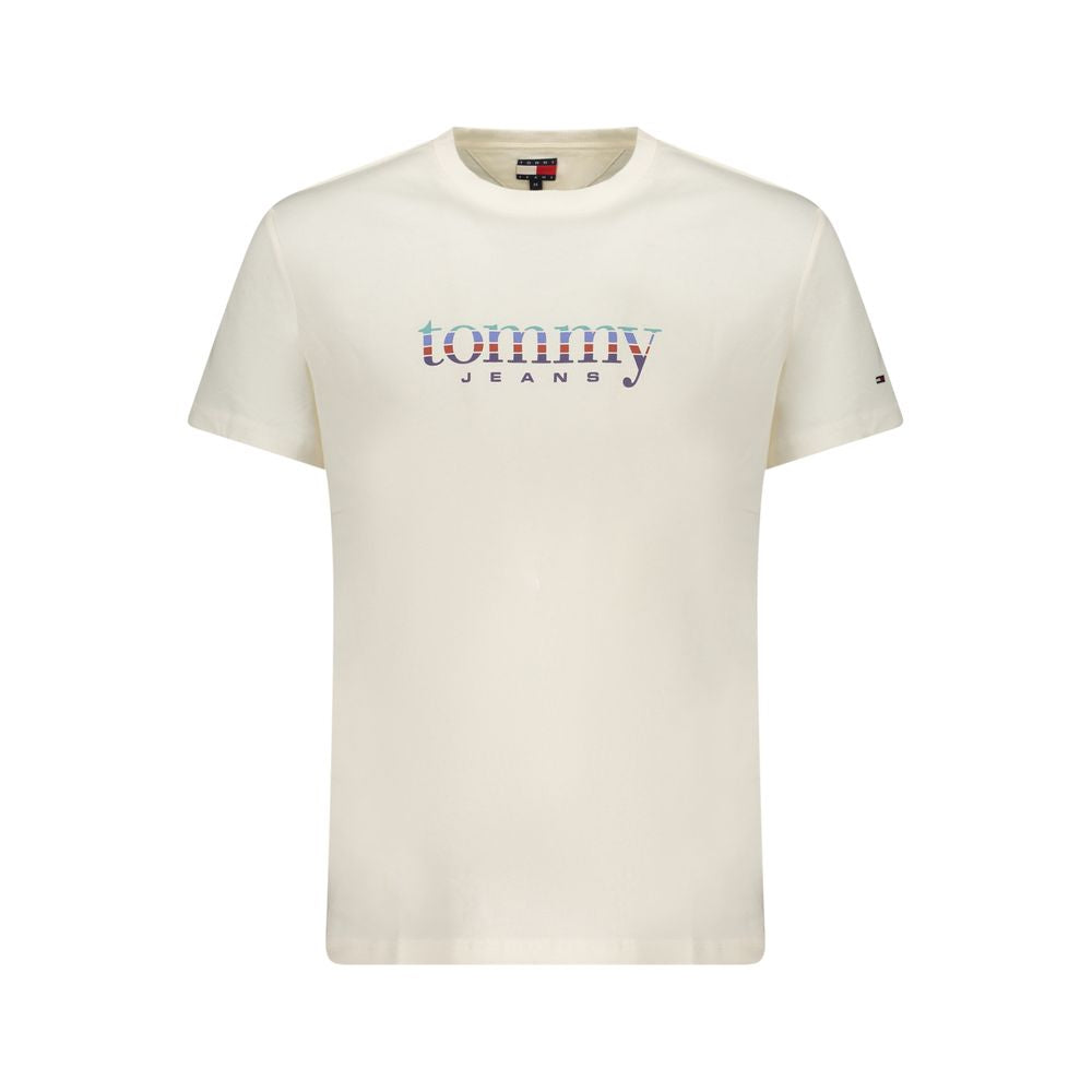 Мъжка тениска Tommy Hilfiger Bianco Cotton