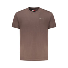 Мъжка тениска Tommy Hilfiger Marrone Cotton